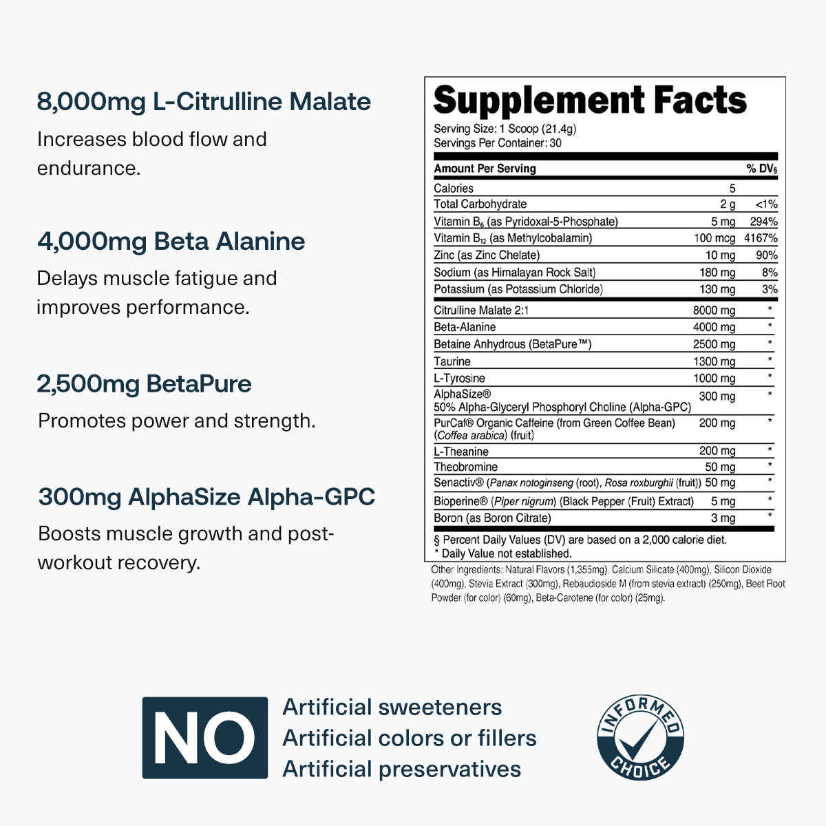 30 Servings-Tropical Punch