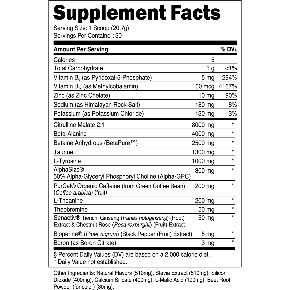 Bulk Pre-Workout